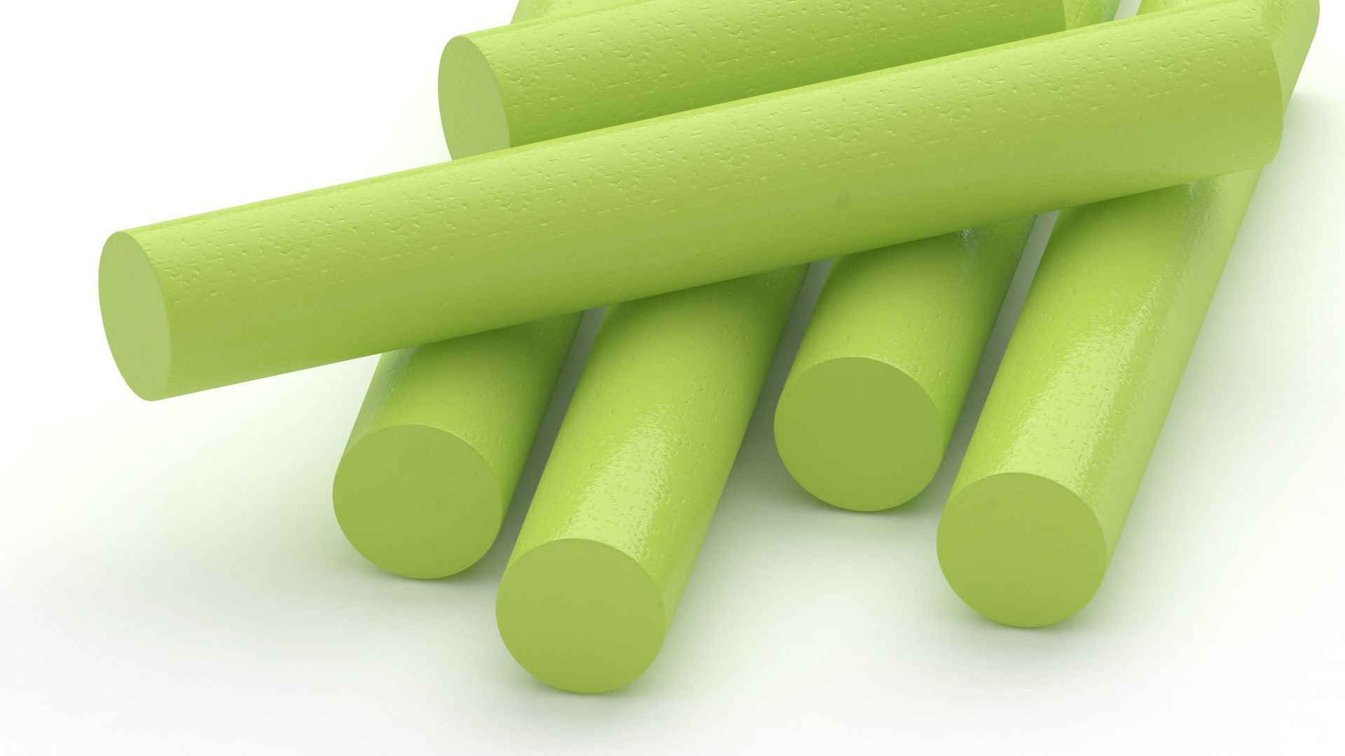 Chalk Sticks Collection 3D model_20