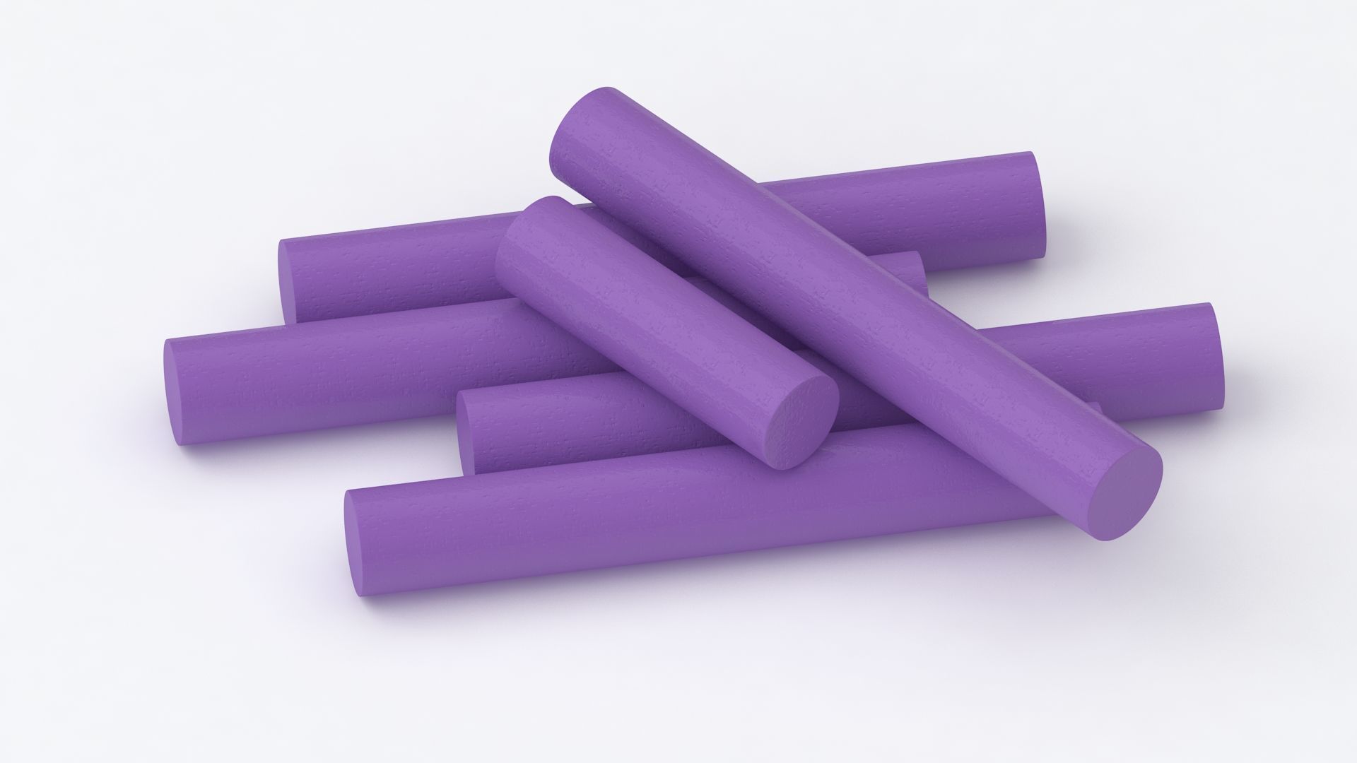 Chalk Sticks Collection 3D model_48