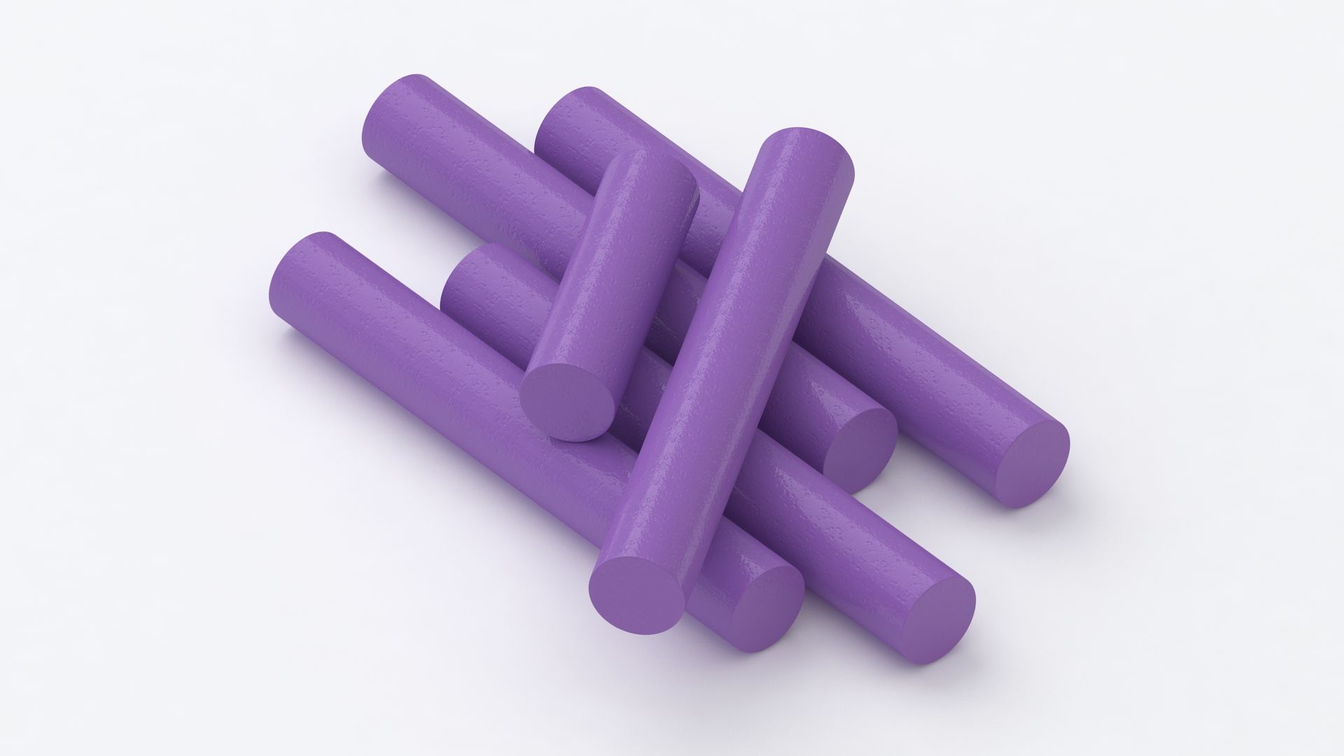 Chalk Sticks Collection 3D model_46
