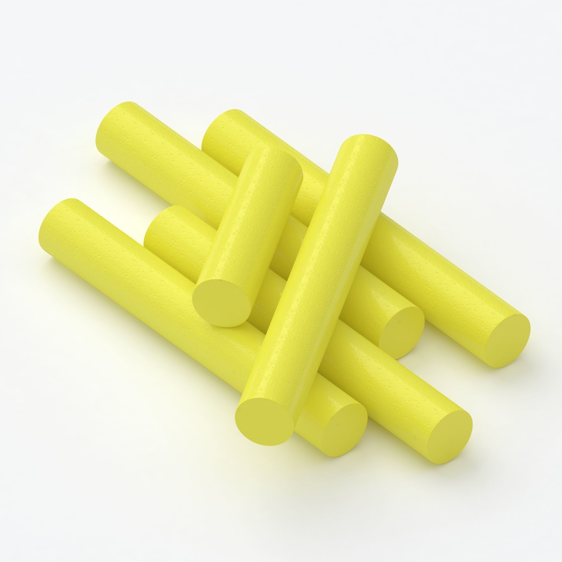 Chalk Sticks Collection 3D model_52