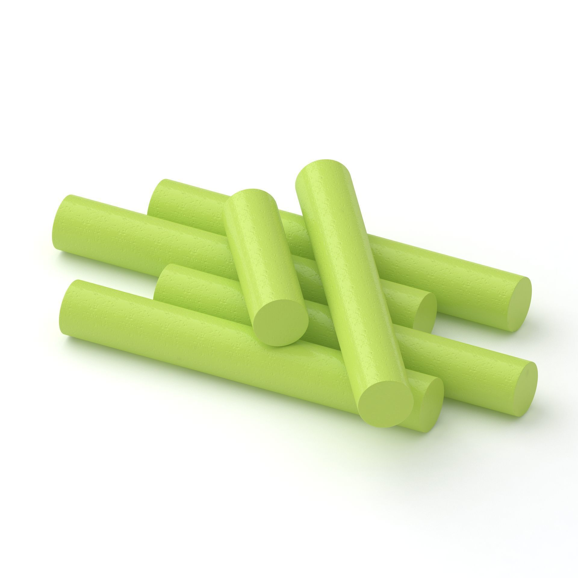 Chalk Sticks Collection 3D model_15