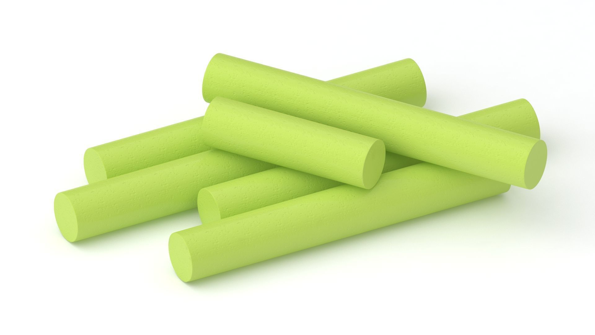 Chalk Sticks Collection 3D model_18