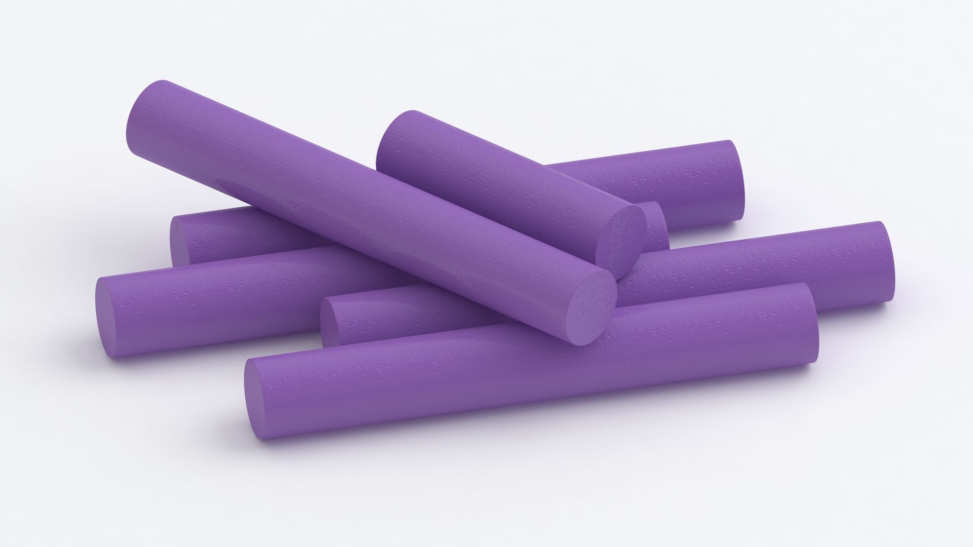 Chalk Sticks Collection 3D model_51