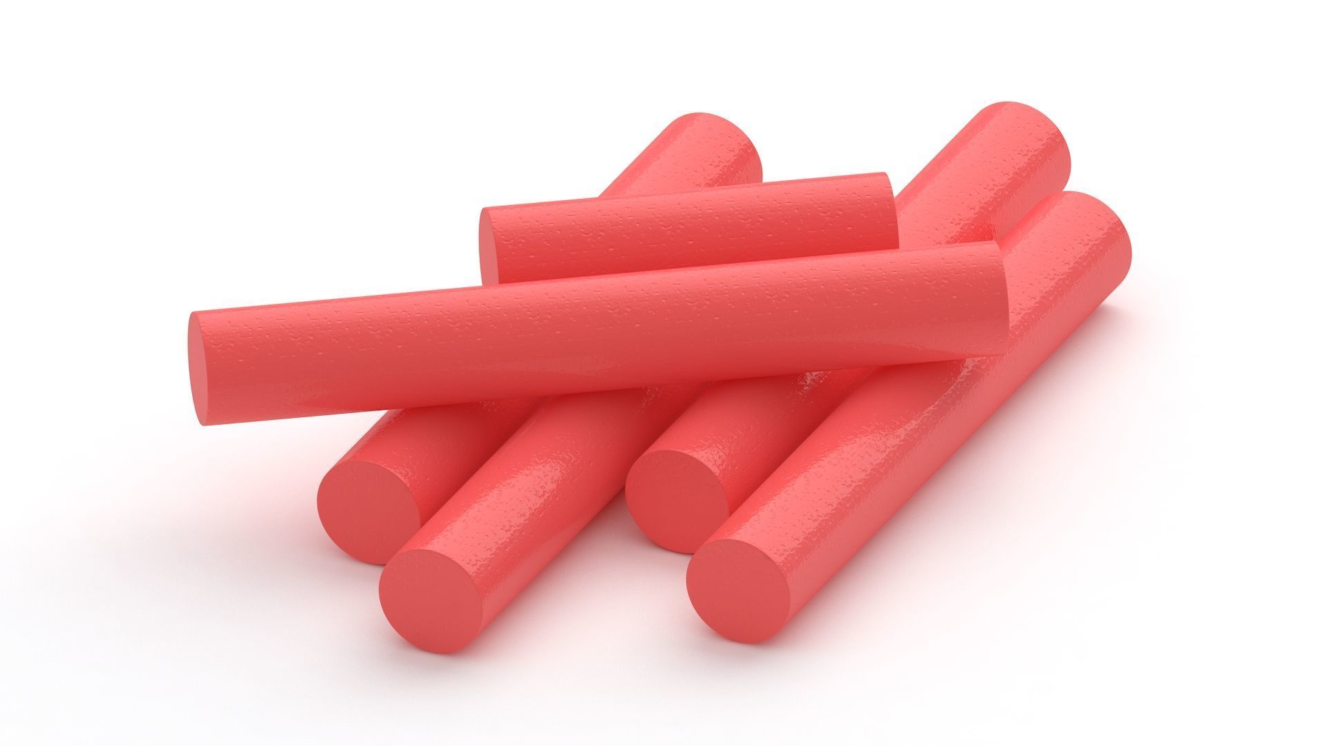 Chalk Sticks Collection 3D model_24