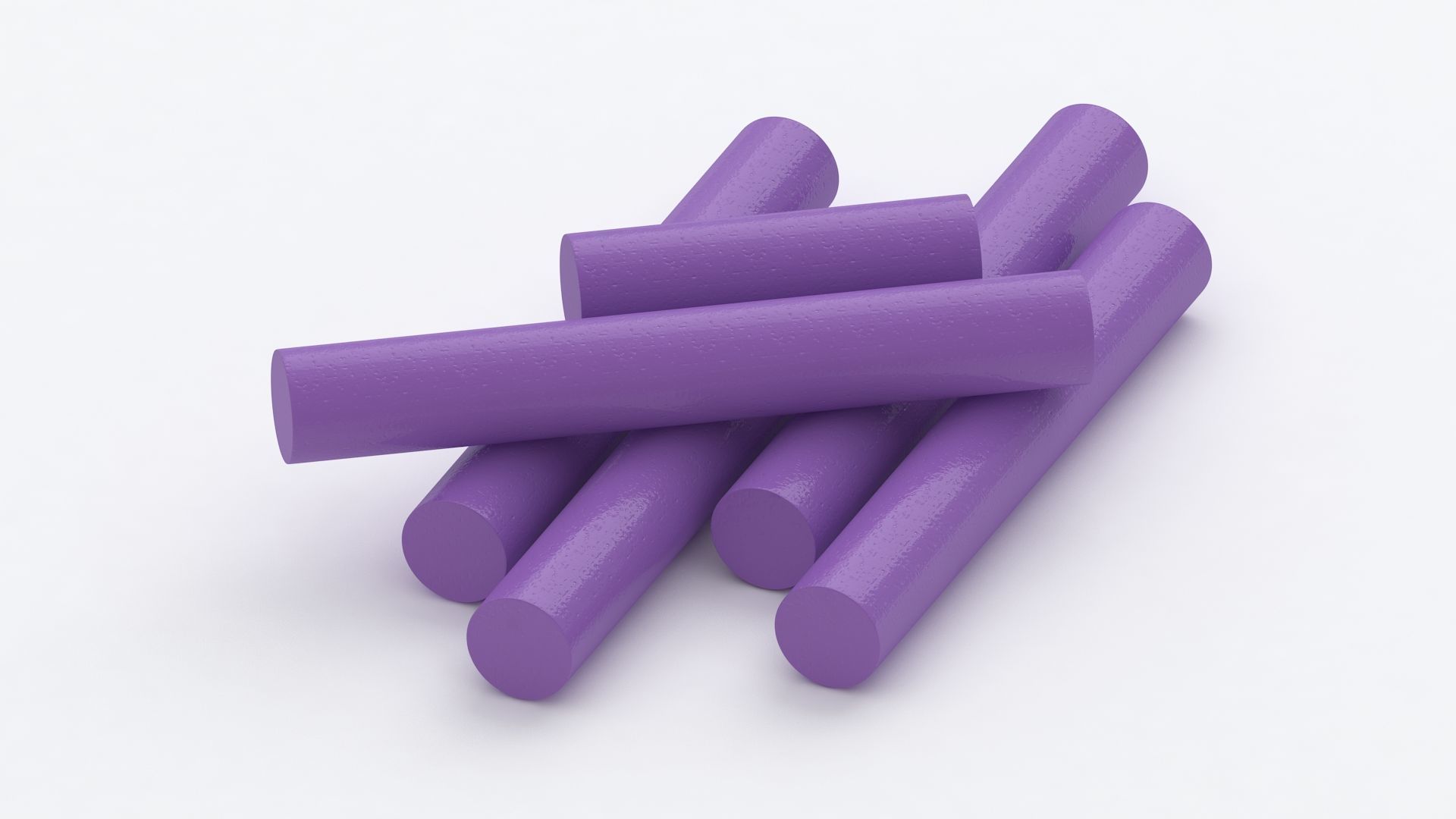 Chalk Sticks Collection 3D model_47