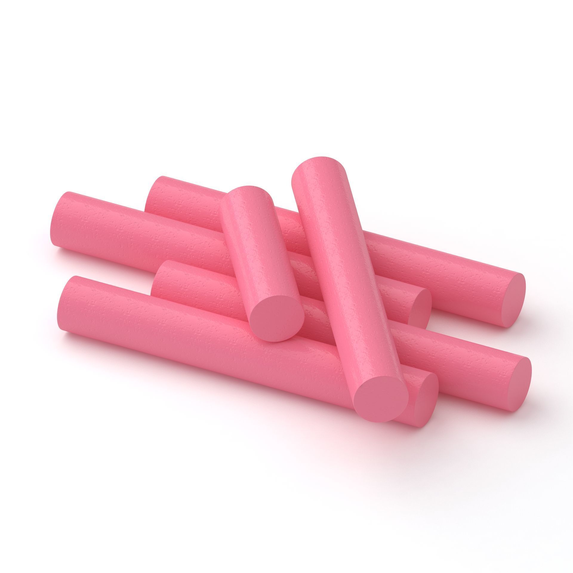 Chalk Sticks Collection 3D model_8
