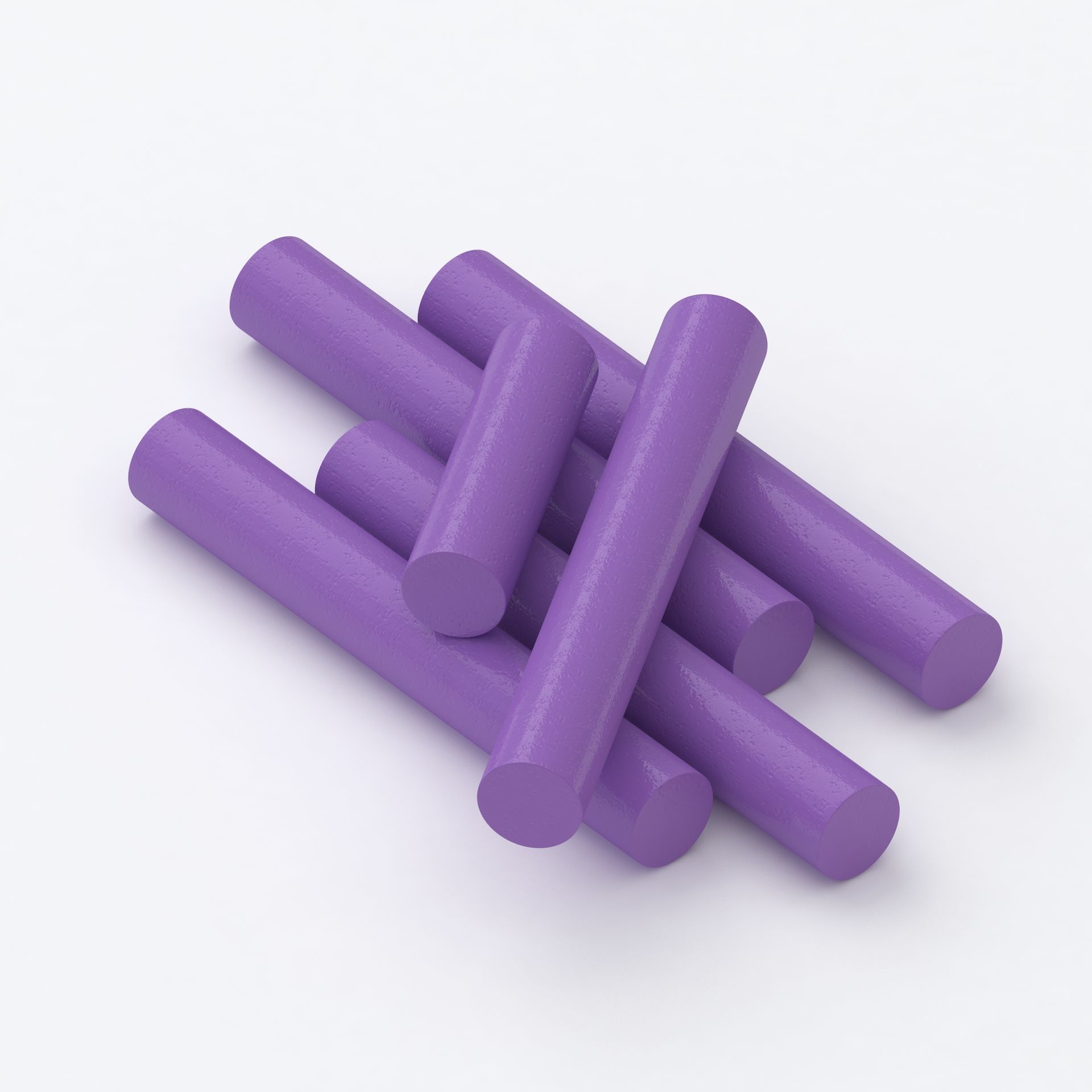 Chalk Sticks Collection 3D model_45