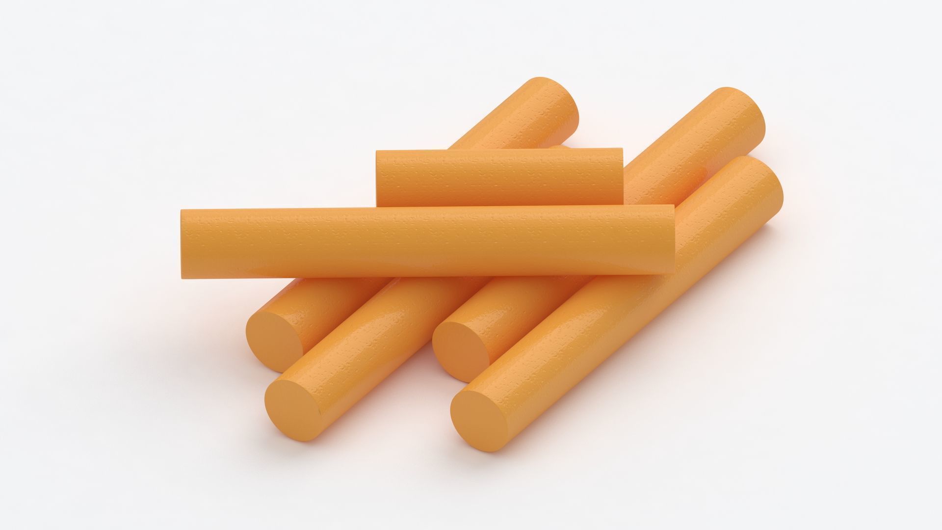 Chalk Sticks Collection 3D model_31