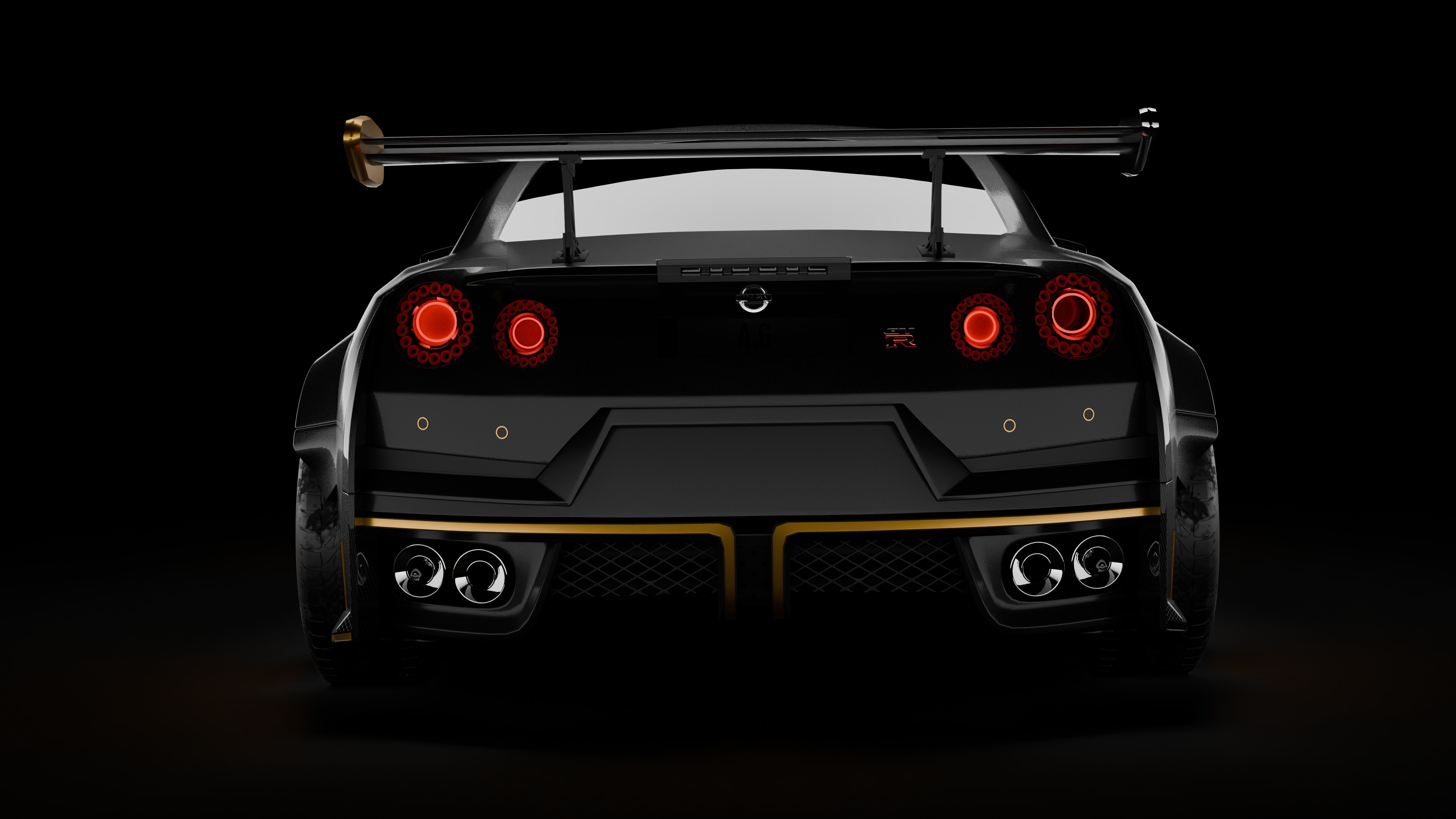 Nissan GT-R Nismo 2016 free 3D model rigged | CGTrader