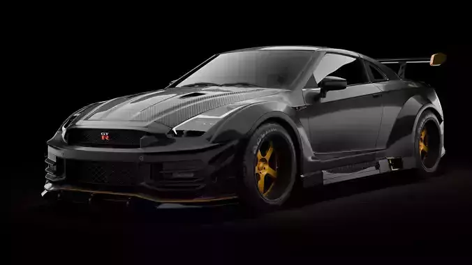 Nissan GT-R Nismo 2016 Free 3D model