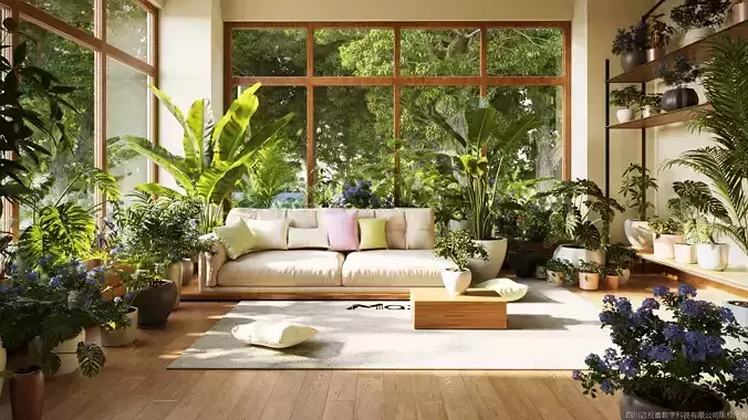 Maxtree Plant Models Vol 164 - Mesh