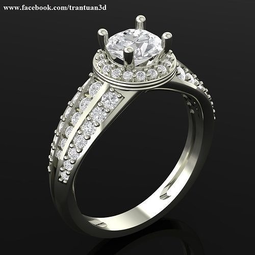 Gold ring 8 Free 3D print model