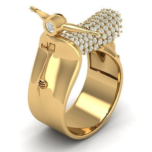 Vespa ring  Free 3D print model
