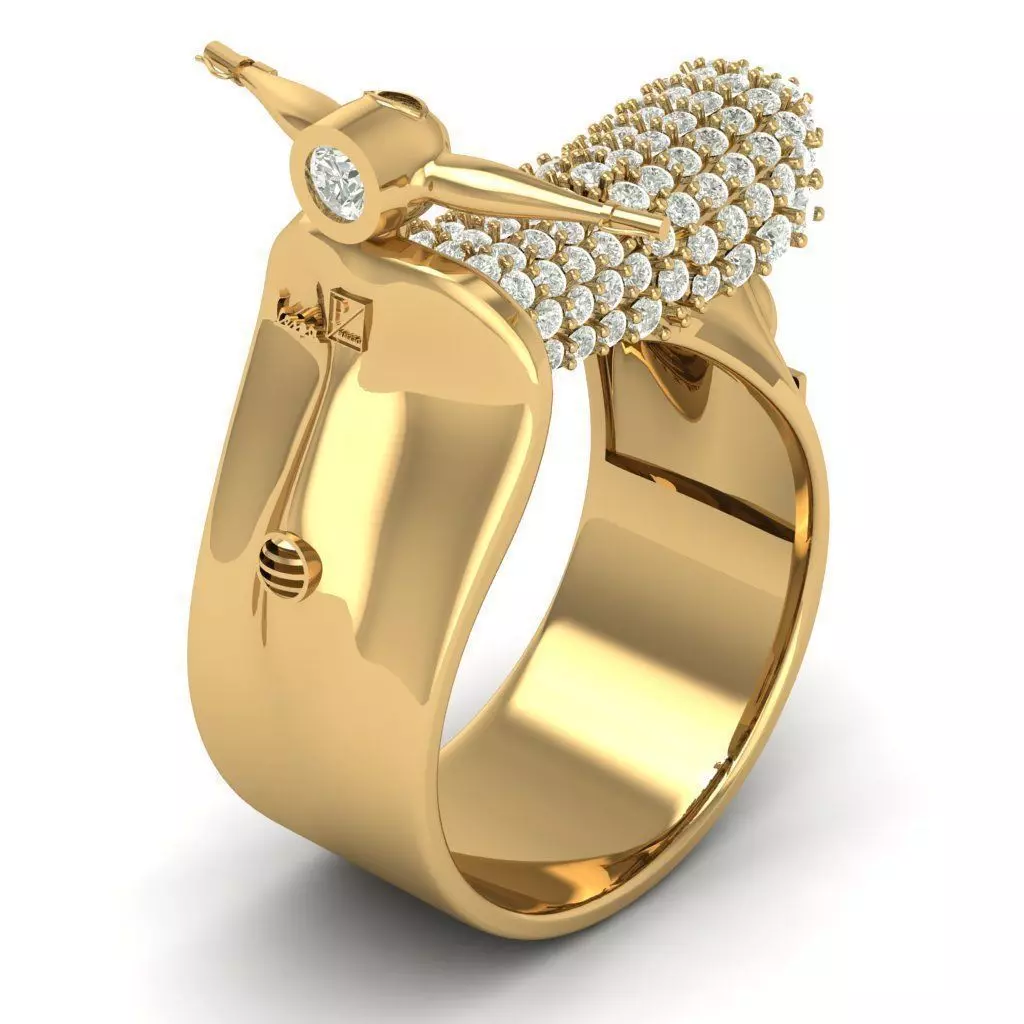 Vespa ring Free 3D print model