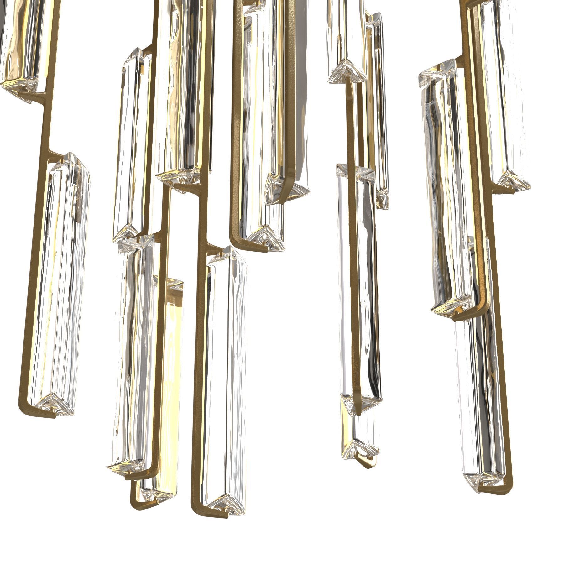 Restoration Hardware Audubon Round Chandelier 56 inch 3D model_5