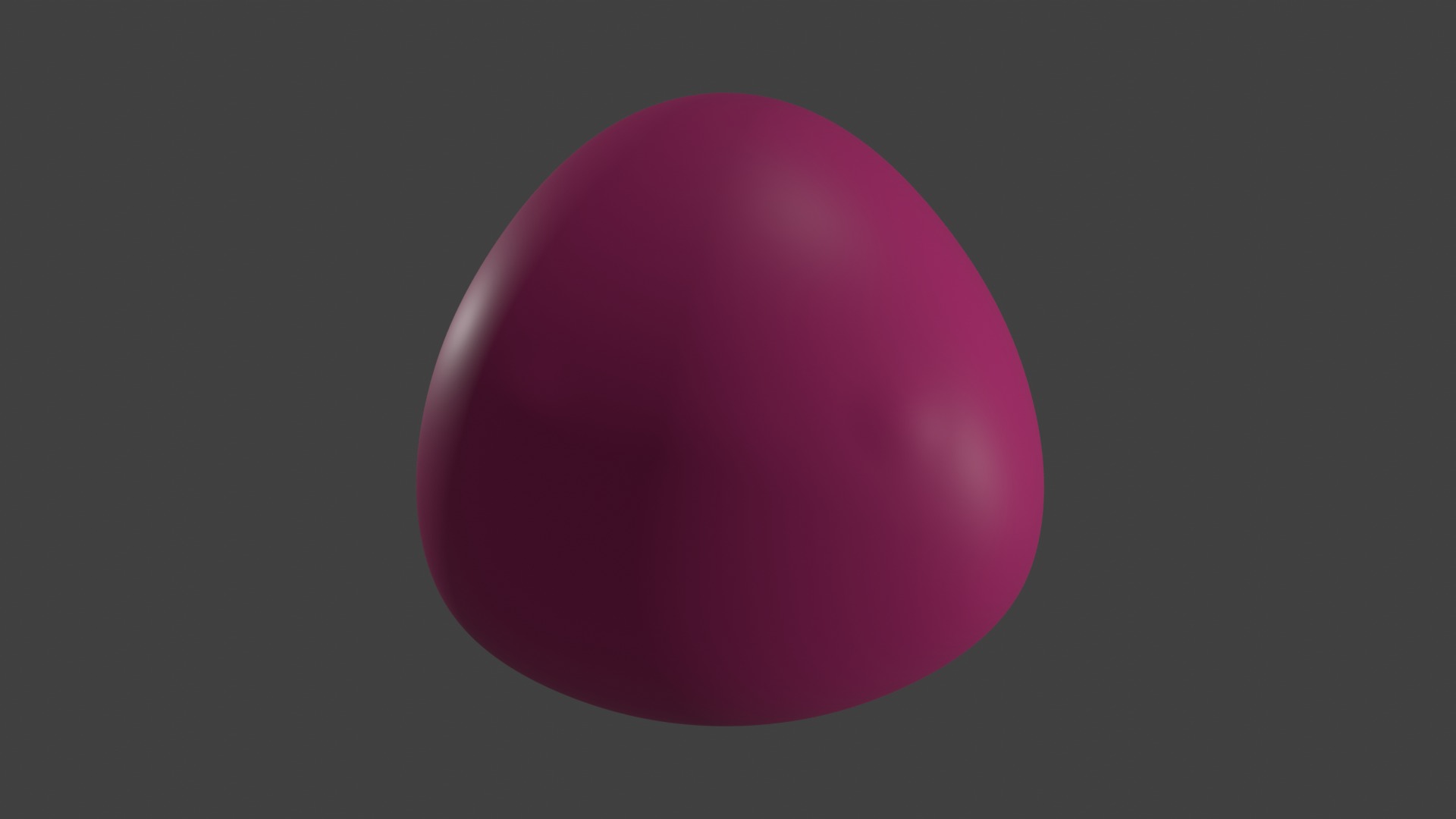 Pink smile from Slime Rancher Free low-poly 3D model_6