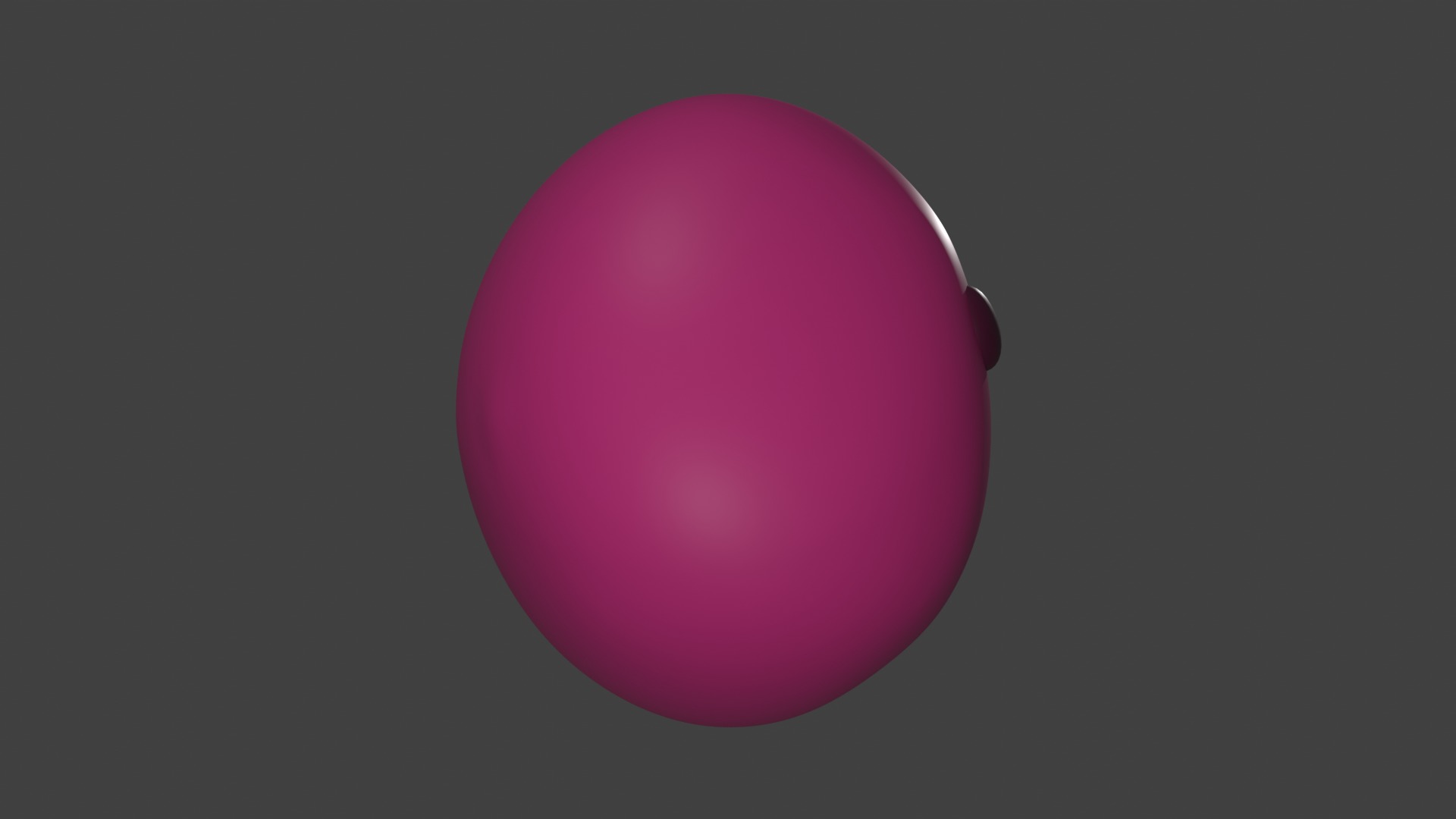 Pink smile from Slime Rancher Free low-poly 3D model_5