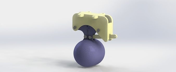 Capsule-Type Holding Mechanism for Drones 3D model