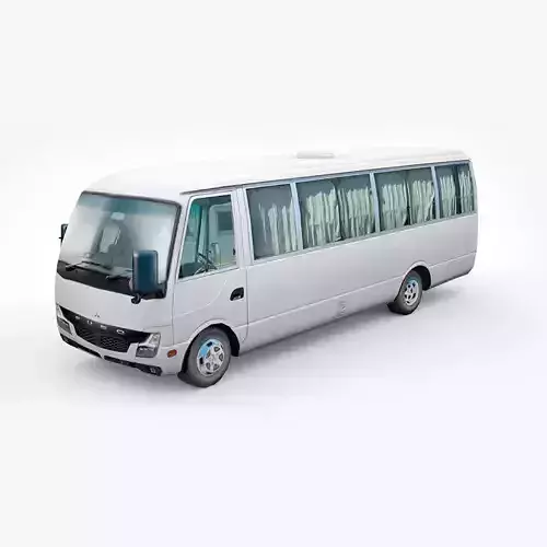 Mitsubishi Fuso Rosa 2020 Low-poly 3D model