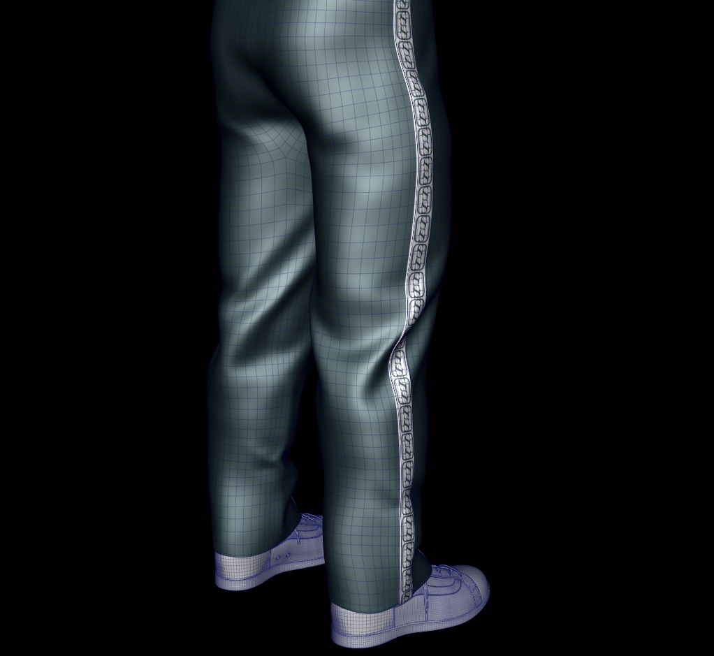 Track suit 3D model_15