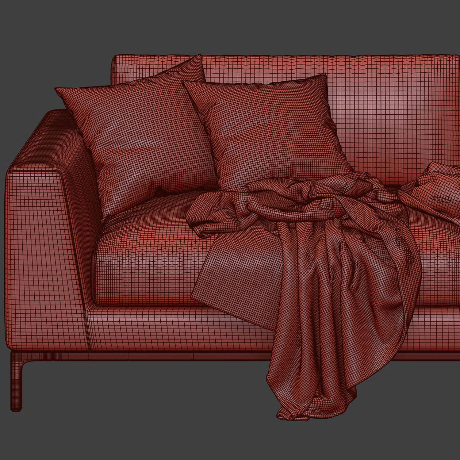 Ditre Italia Artis 2 Seats 02 3D model_4