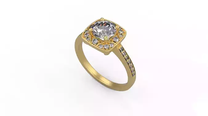 Woman Solitaire 996 3D print model
