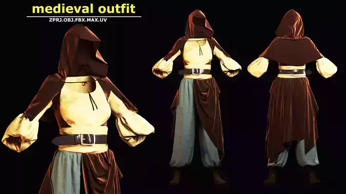 medieval outfit woman