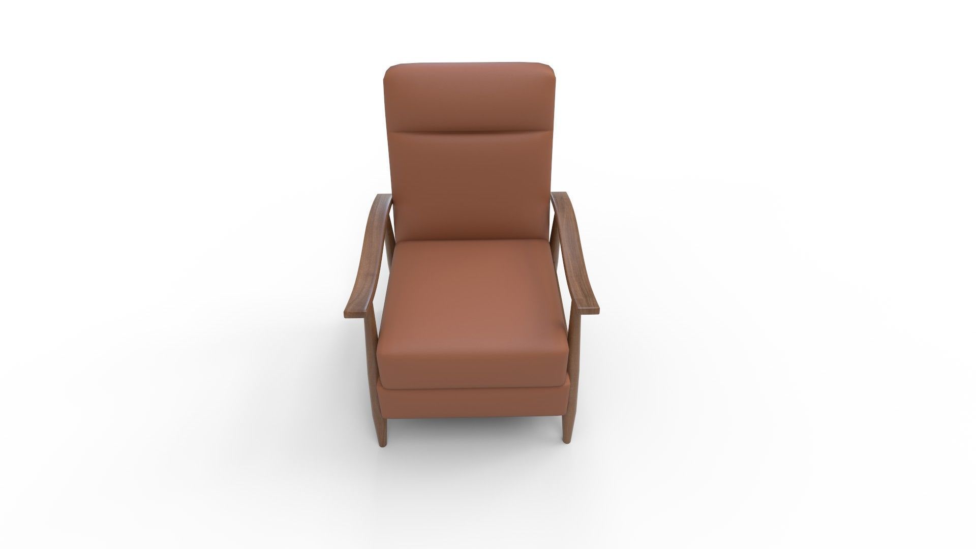 Teasley Wide Manual Standard Recliner 3D model_6