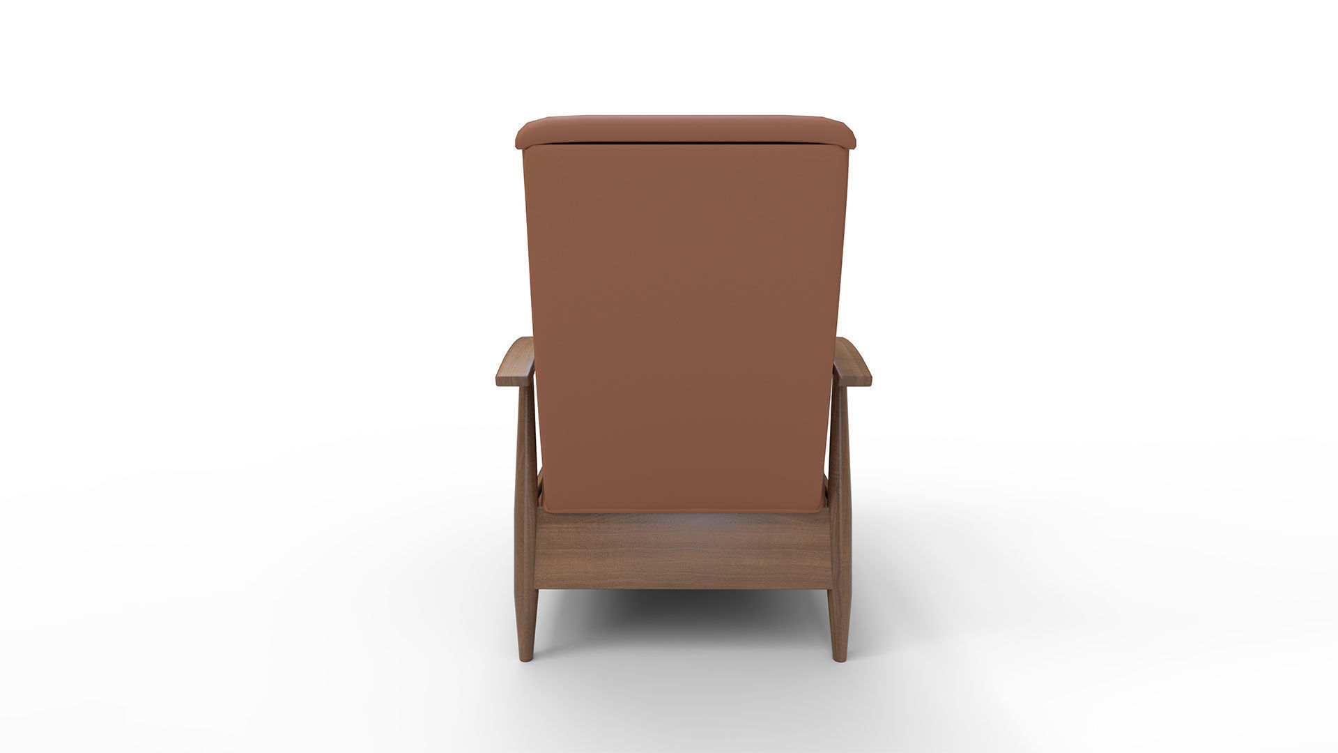 Teasley Wide Manual Standard Recliner 3D model_4