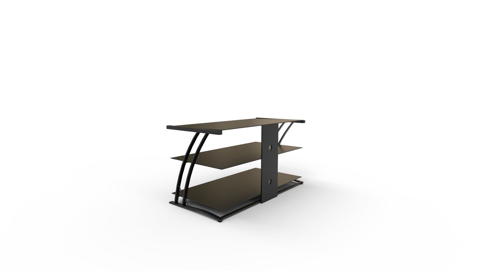 Silvana TV Stand for TV sup to 3D model_6