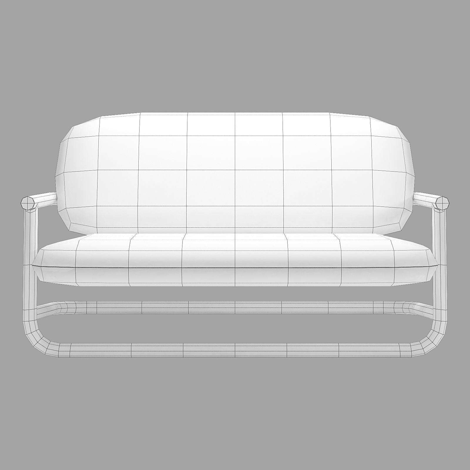 desalto strong special sofa 3D model_8