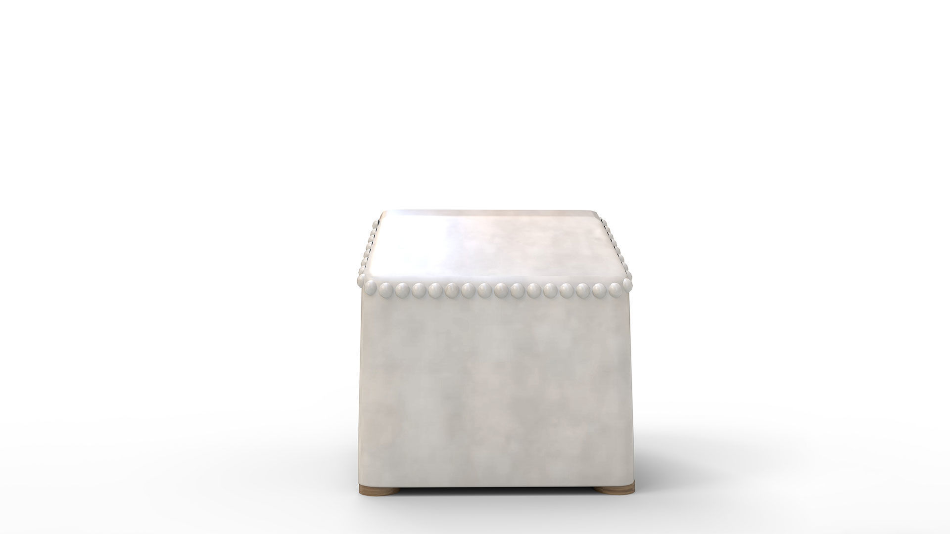 Handmade Ceramic Christmas Village House Mini 3D model_6