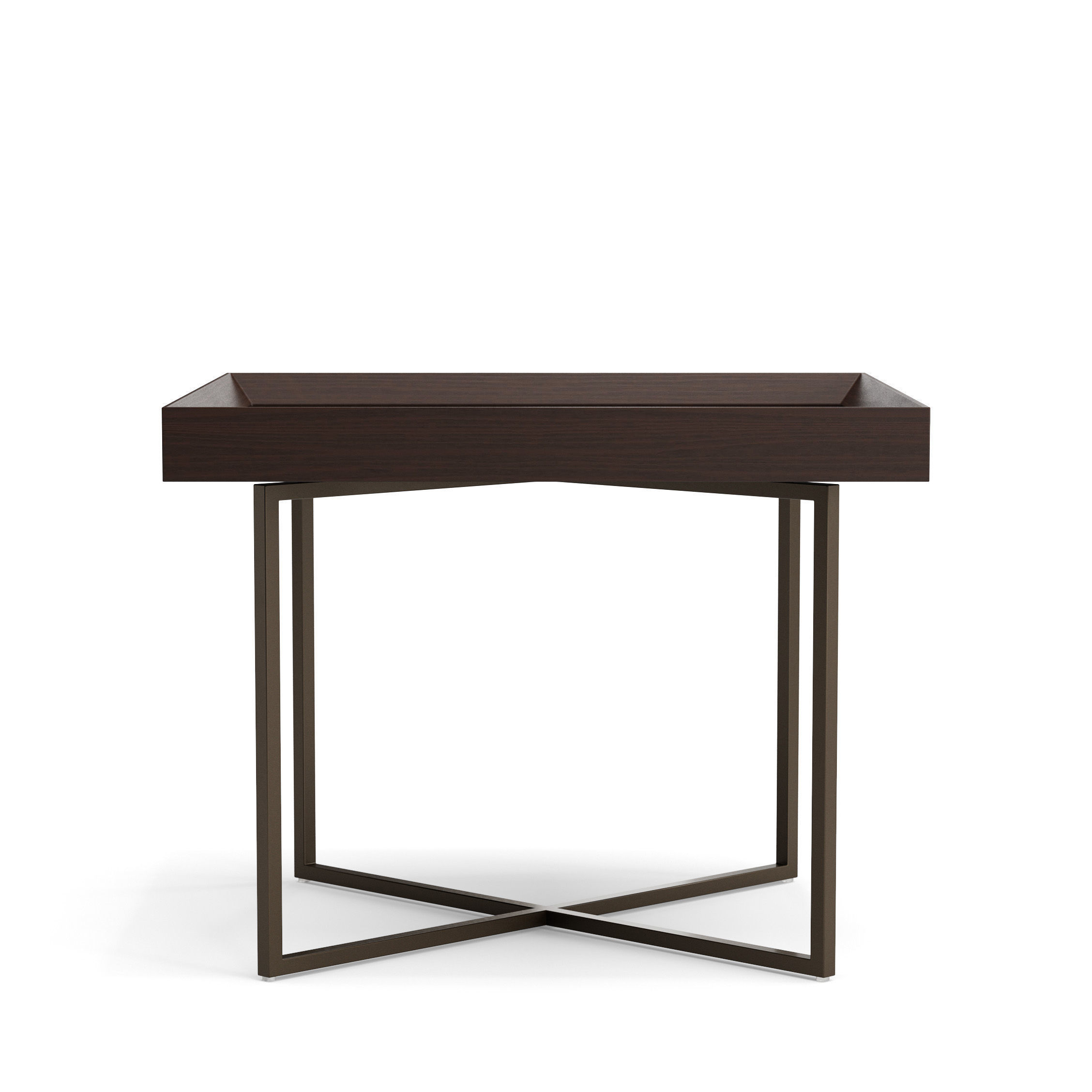 Coffee Table Dallagnese Slash Square 3D model_4