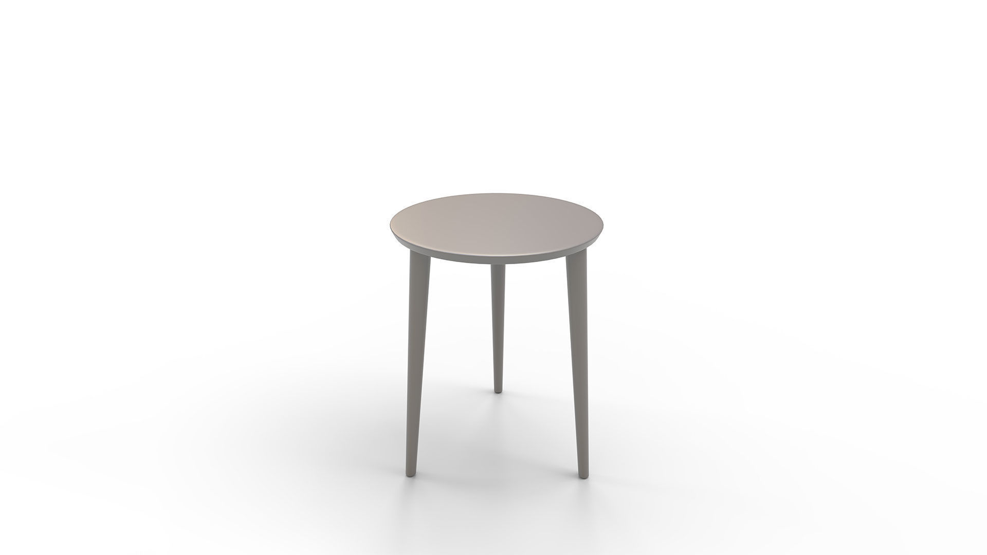 Caylor End Table 3D model_4