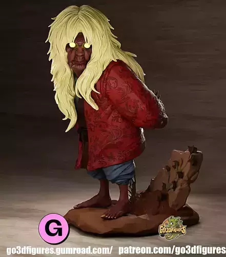 Turbo Granny  Dandadan 3D print model