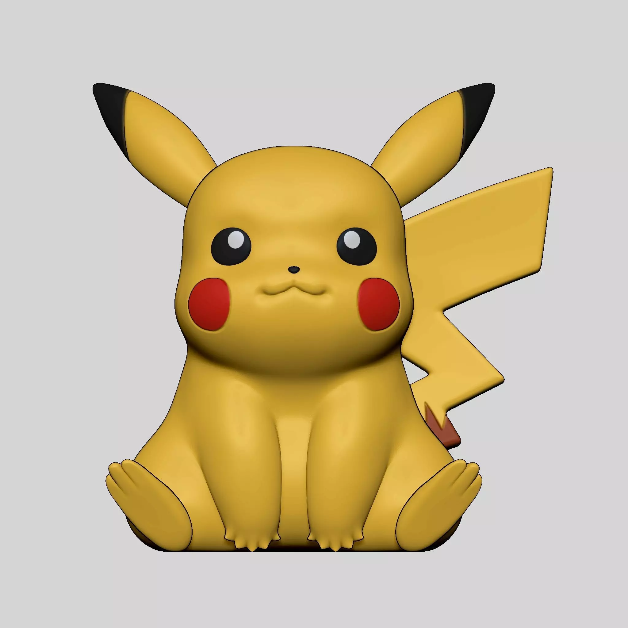  Pokemon Pikachu 3D print model_0