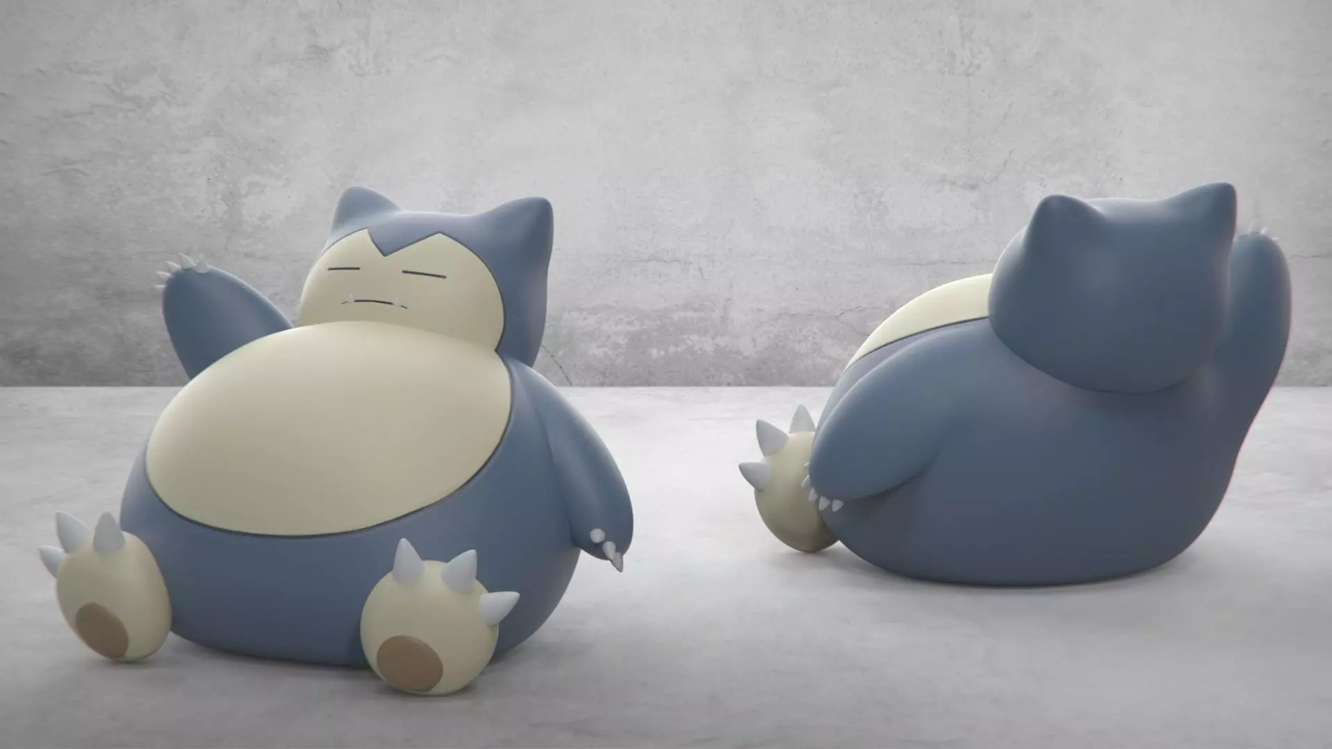  Pokemon Snorlax 3D print model_0