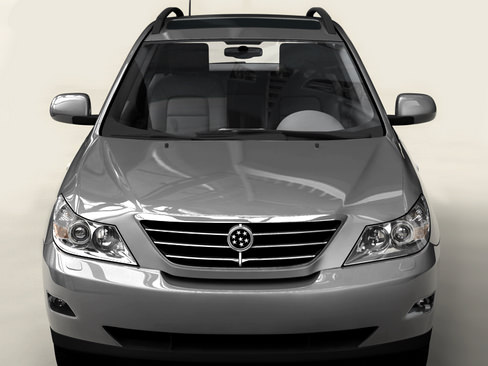 Generic Car SUV 3D model_2