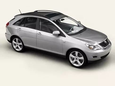 Generic Car SUV 3D model_0