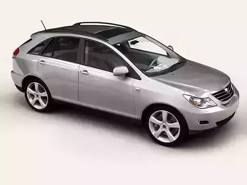 Generic Car SUV 3D model Generic Car SUV 3D model