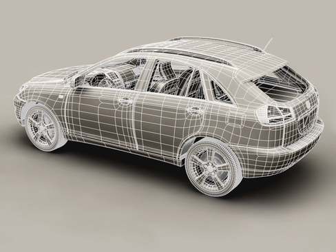 Generic Car SUV 3D model_9