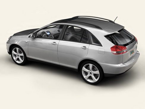 Generic Car SUV 3D model_1