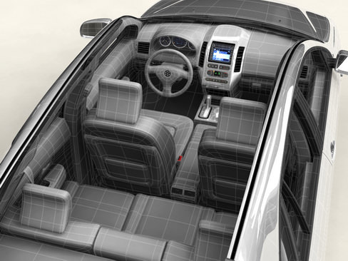 Generic Car SUV 3D model_7