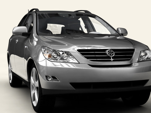 Generic Car SUV 3D model_3