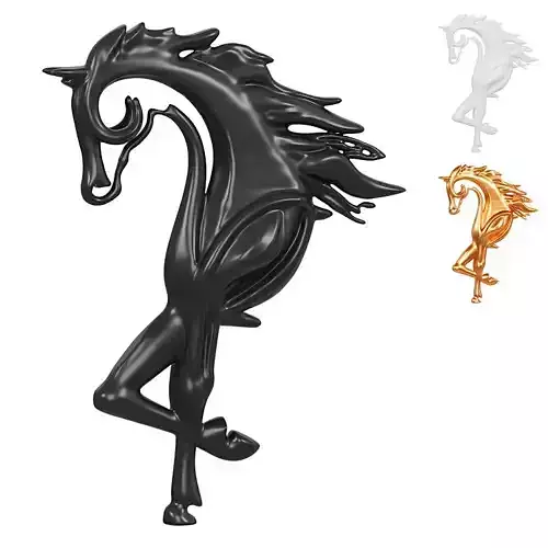 Horse Head Sculpture