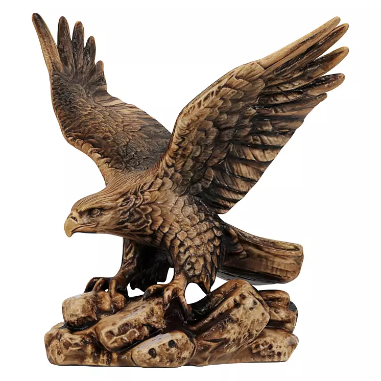 Eagle Sculpture 3D model_0