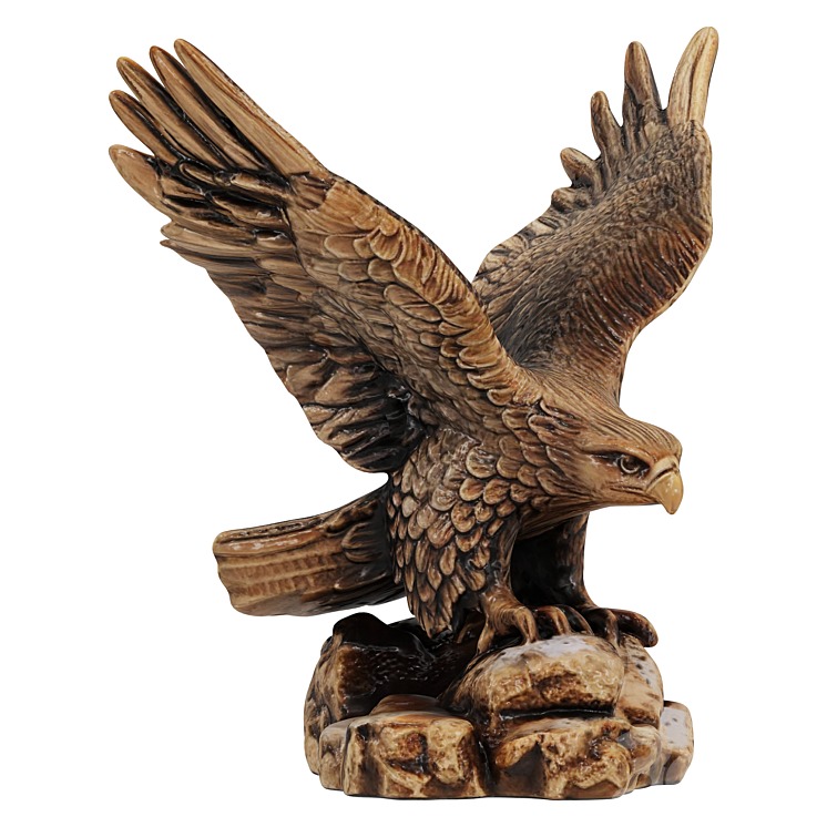 Eagle Sculpture 3D model_1