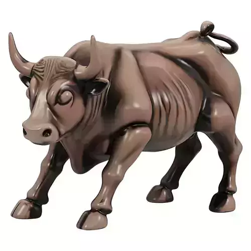 Bronze Bull Statue