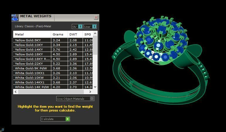 jewellery ring for daimonds 3D print model_20
