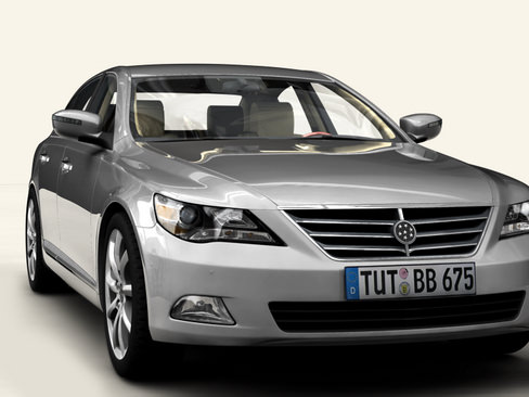 Generic Car Upper Class 3D model_3